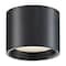 Access Lighting Reel, Dual Voltage LED Flush Mount, Black Finish, Acrylic Lens Acrylic 50005LEDD-BL/ACR - alternate 1